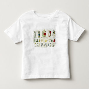Hebrew Levi, Priest, King and Soldier with Sacred Toddler T-shirt