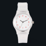 Hebrew Script Lettering Watch<br><div class="desc">The "Hebrew Expressions, " Consumer Marketplace offers a shopping experience as you will not find anywhere else. Our specialty is Hebrew, although English can also be found, and in our store your will find Hebrew in block, script, and Rashi script styles. Tell your friends about us and send them our...</div>