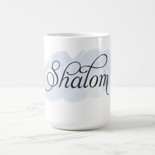 Hebrew _ Shalom Coffee Mug