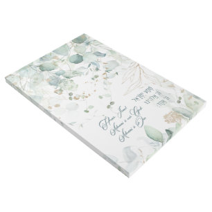 Hebrew Shema Israel Jewish Prayer Torah Quote Gallery Wrap