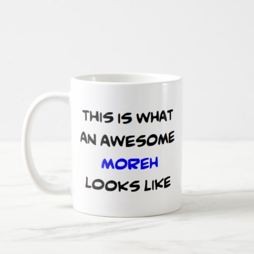 hebrew teacher moreh awesome coffee mug