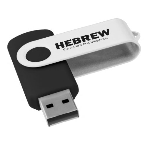 Hebrew The Worlds First Language Flash Drive