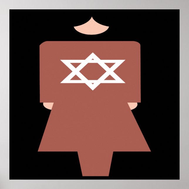 Hebrew Woman Symbol Poster (Front)