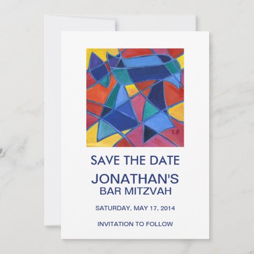 Hebrew Word Chai  Life Save The Date