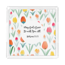 Hebrews 13:25 Serving Tray