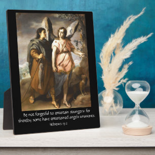 Hebrews 13:2 plaque