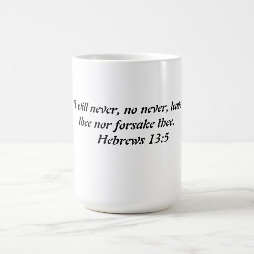 Hebrews 135 mug