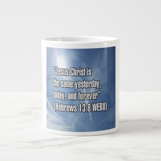 Hebrews 13:8 WEBU Mug (Front)