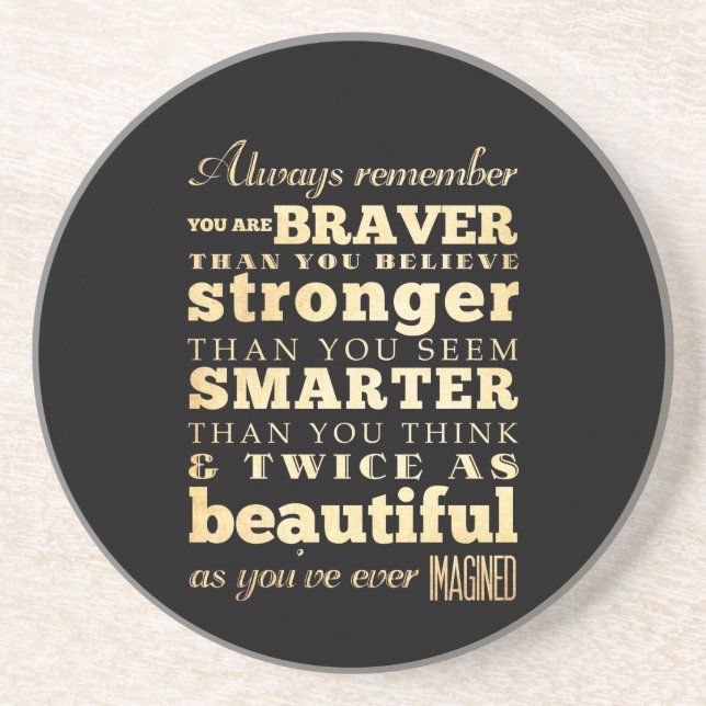 Hebrews 16:9-Firm and Secure-Anchor of the Soul Drink Coaster (Front)