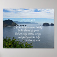 Hebrews 4:16 Let us therefore come boldly to the