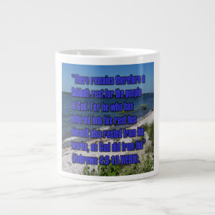 Hebrews 4:9-10 WEBU Mug