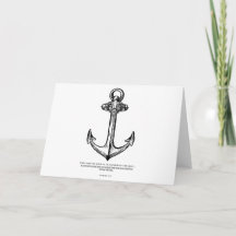 Hebrews 6:19 - Anchor of my soul.