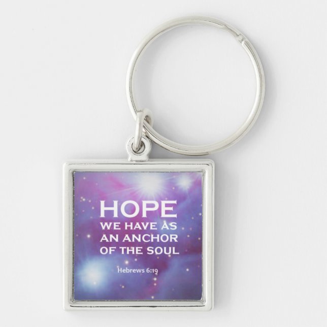 Hebrews 6:19 keychain (Front)
