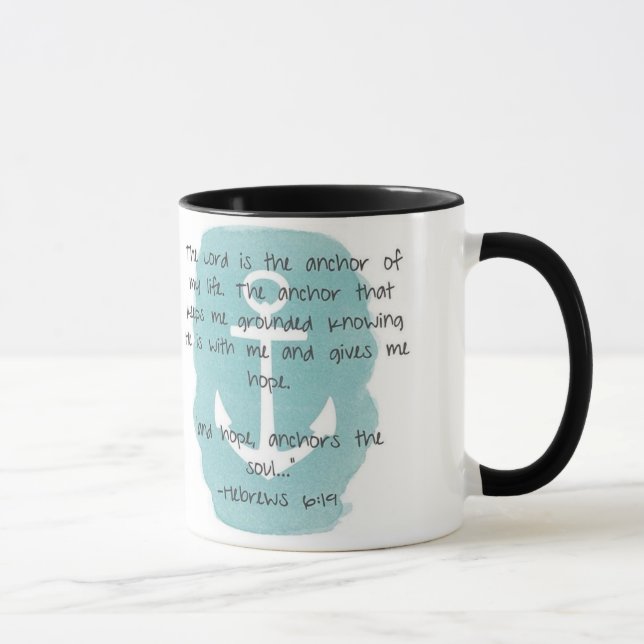 Hebrews 6:19 Mug (Right)