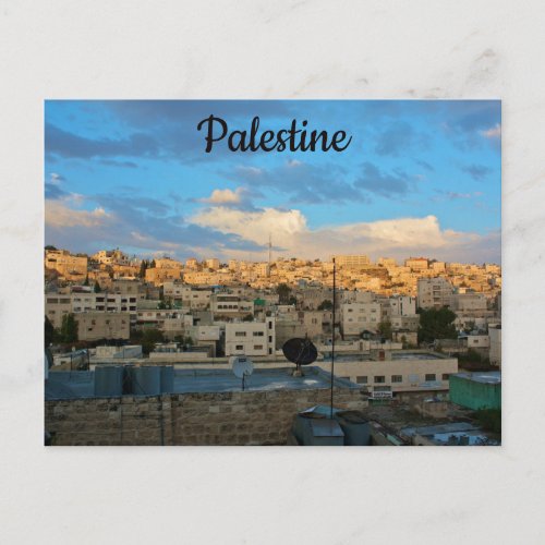 Hebron West Bank Palestine Postcard