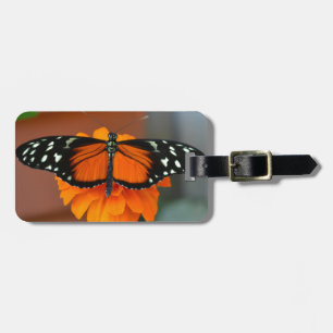 Hecale Longwing Butterfly Luggage Tag