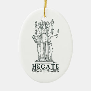 Hecate Ceramic Ornament