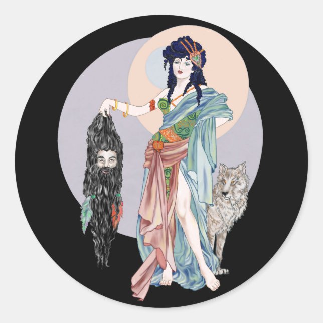 Hecate & Clytius Classic Round Sticker (Front)