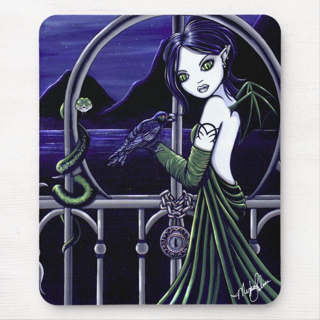Hecate Goddes Underworld Fairy Mouspad Mouse Pad (Front)