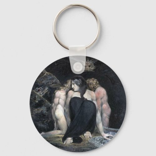 Hecate or the Three Fates Keychain