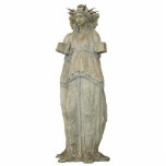 Hecate Sculpture<br><div class="desc">Acrylic photo sculpture of a statue of Hecate, an ancient goddess, frequently depicted in triple form, as seen here, and variously associated with crossroads, entrance-ways, fire, light, the moon, magic, witchcraft, knowledge of herbs and poisonous plants, necromancy, and sorcery. She has rulership over earth, sea and sky, as well as...</div>