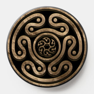 Hecate Wheel Black and Gold PopSocket