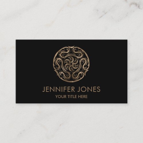 Hecate Wheel Ornament Business Card