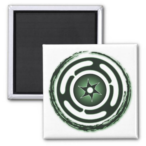 Hecates Wheel Green Magnets