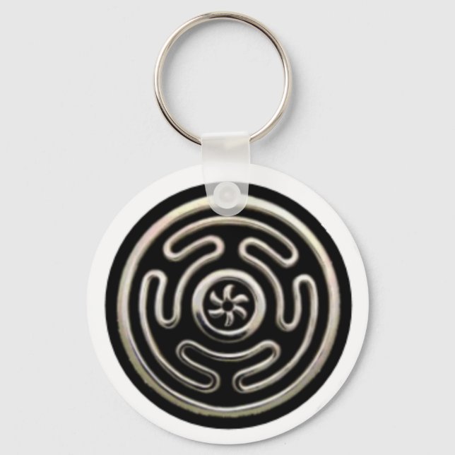 Hecate's Wheel Key Chain (Front)
