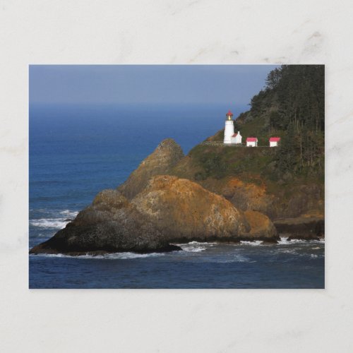 Heceta Head Lighthouse Cape Creek Oregon USA Postcard