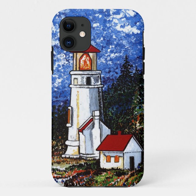 Heceta Head Lighthouse Case-Mate iPhone Case (Back)