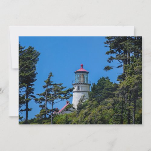 Heceta Head Lighthouse on the Oregon Coast  Card