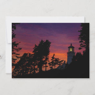 Heceta Head Lighthouse on the Oregon Coast   Card
