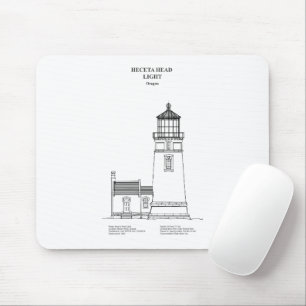 Heceta Head Lighthouse - Oregon - BD Mouse Pad