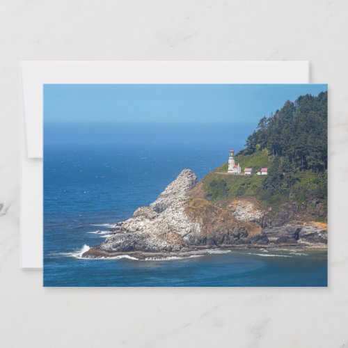 Heceta Head Lighthouse  Oregon Coast  Card