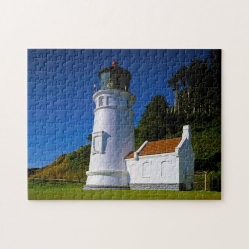 Heceta Head Lighthouse Oregon Jigsaw Puzzle