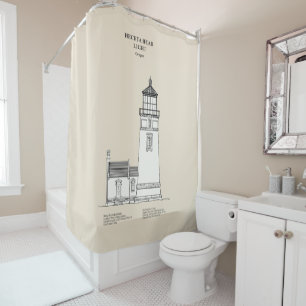 Heceta Head Lighthouse - Oregon - SBD Shower Curtain