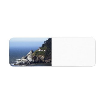 Heceta Head Lighthouse Return Labels by CuteLittleTreasures at Zazzle