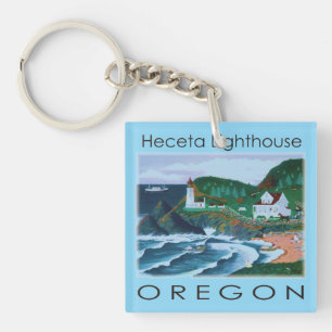 Heceta Lighthouse Keychain
