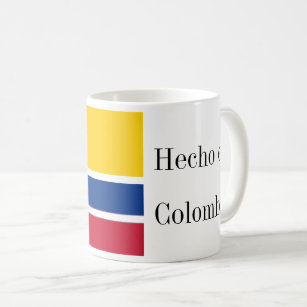 Hecho en Colombia Flag  Coffee Mug