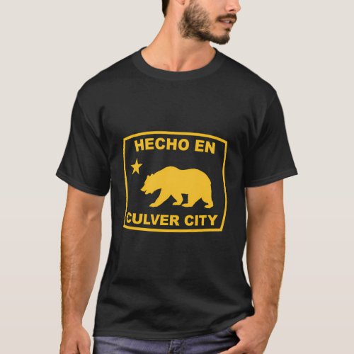 Hecho En Culver City California Republic Pacific C T_Shirt