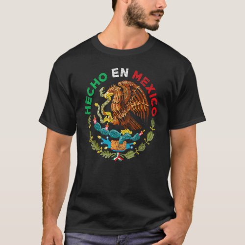 Hecho En Mexico  Cinco De Mayo Latino T_Shirt