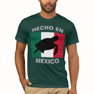 HECHO EN MEXICO Green Sea Turtle T-Shirt