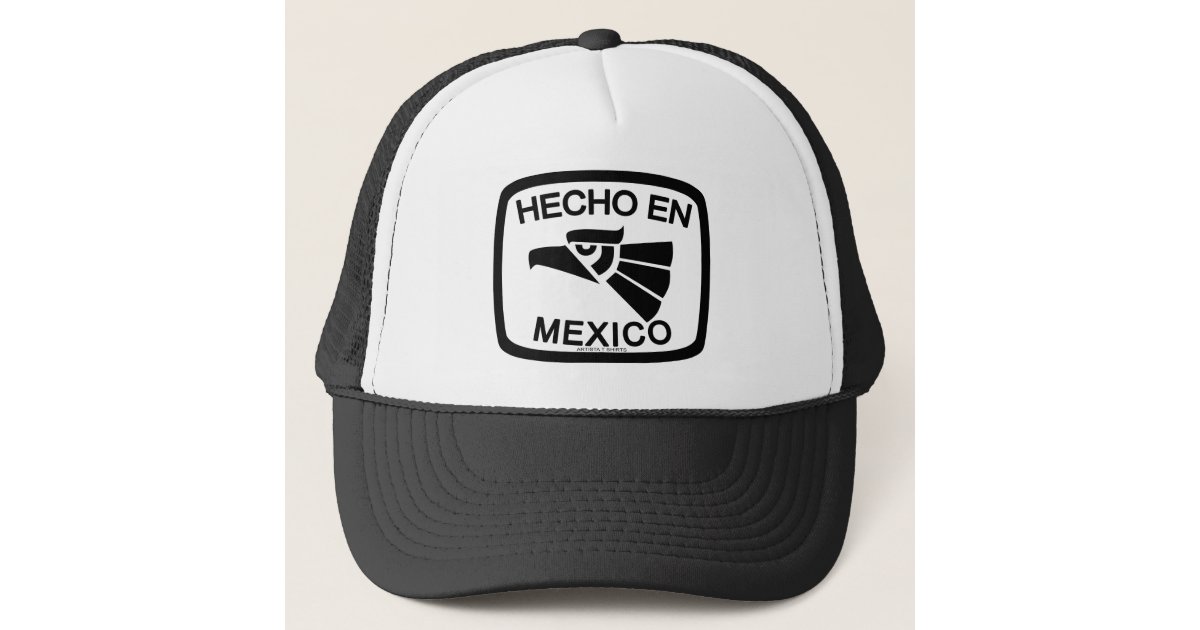 Trendy Apparel Shop Hecho en Mexico Eagle Baseball Cap