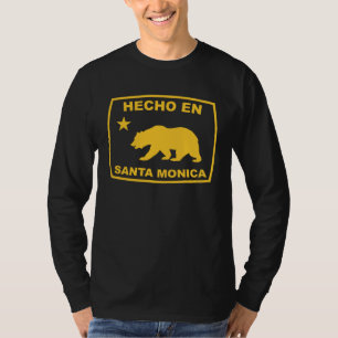 Hecho en Santa Monica California Republic Pacific  T-Shirt