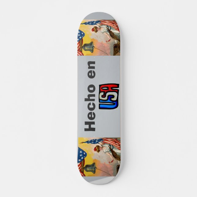 Hecho en USA Skateboard (Front)