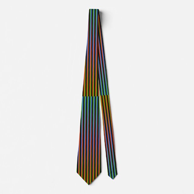 HECHO EN VENEZUELA 🇻🇪 Inspirado en Cruz-Diez Neck Tie (Front)