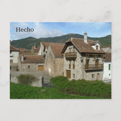 Hecho Postcard