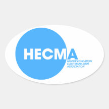 HECMA logo sticker