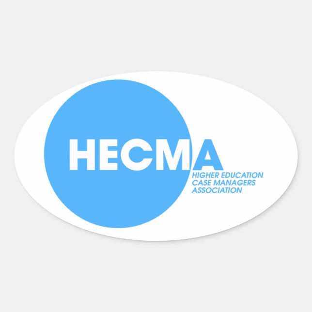 HECMA logo sticker (Front)